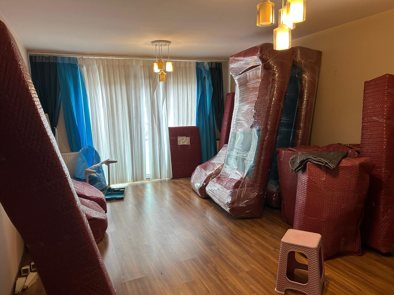 salon takımı paketleme